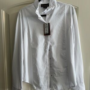 Ariat Pro Series Triumph Show Shirt Classic White Shirt